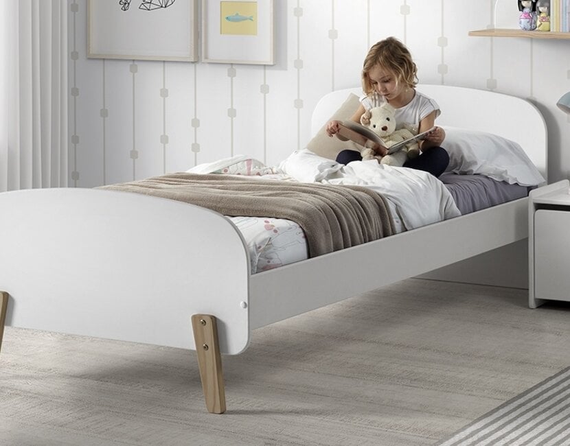 Kinderbed Kiddy - Wit - 90x200