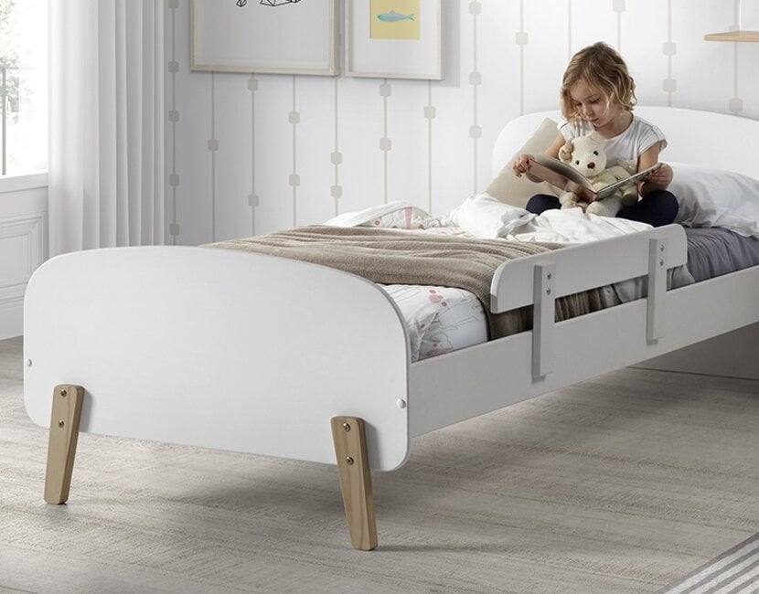 Kinderbed Kiddy - Wit - 90x200