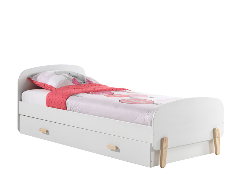 Kinderbed Kiddy - Wit - 90x200