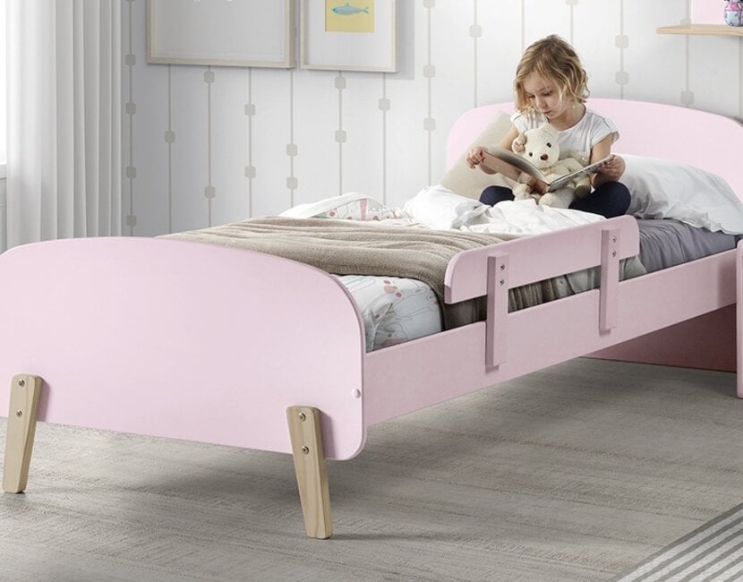 Kinderbed Kiddy - Oud Roze - 90x200