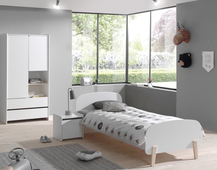 2-deurs kledingkast Kiddy