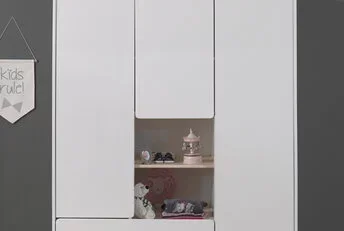 3-deurs kledingkast Kiddy