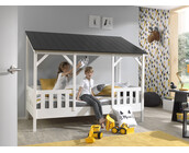 Housebed Terra - 90x200 - Zwart Dak