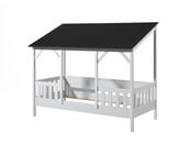 Housebed Terra - 90x200 - Zwart Dak