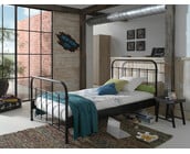 Twijfelaar New York - Zwart - 120x200