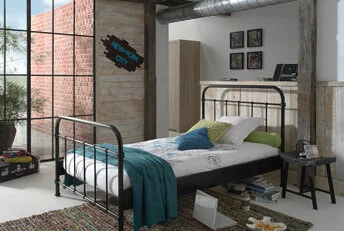 Twijfelaar New York - Zwart - 120x200