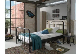 Twijfelaar New York - Zwart - 120x200