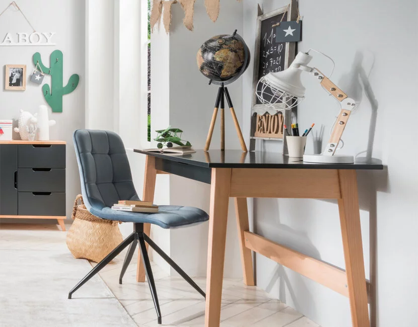 Kinderbureau Color - Antraciet