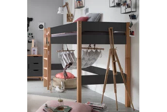 Midi hoogslaper Color - Antraciet