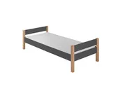 Kinderbed Color - Antraciet - 90x200