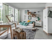 Kinderbed Color - Wit - 90x200