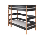 Stapelbed Color - Antraciet - 90x200
