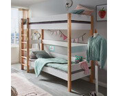 Stapelbed Color - Wit/Beuken