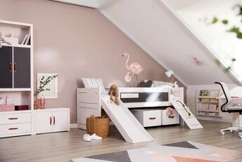 Cabin Bed Climb and Slide