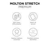 Beddinghouse Molton - Wit - 1 persoonsmaat