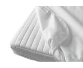 Waterdichte Molton - Wit -  eenpersoonsmaat