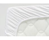 Waterdichte Molton - Wit -  eenpersoonsmaat