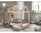 Peuterbed Cabane - Naturel - 70x140