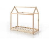 Peuterbed Cabane - Naturel - 70x140