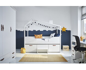 Kajuitbed Cool kids met hut compleet