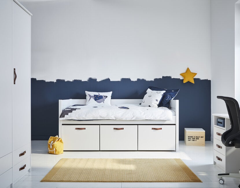 Kajuitbed Cool kids met 3 lades