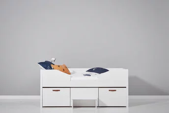 Kajuitbed Cool kids met 2 lades en opstap