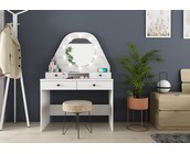 Kaptafel Vanity Star - Make-up tafel - Wit