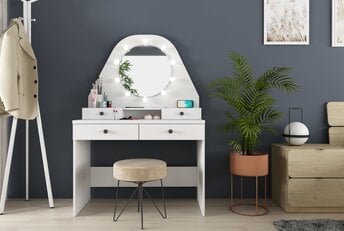 Kaptafel Vanity Star - Wit