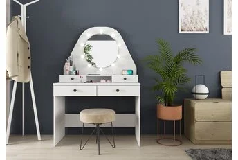 Kaptafel Vanity Star - Wit