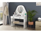 Kaptafel Vanity Star - Make-up tafel - Wit
