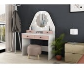 Kaptafel Vanity Star - Make-up tafel - Roze/wit