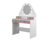 Kaptafel Vanity Star - Make-up tafel - Roze/wit