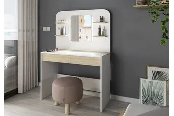 Kaptafel Vanity Secret - Eiken/Wit