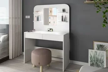 Kaptafel Vanity Secret - Wit