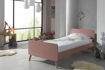 Kinderbed Billy - Terra Roze - 90x200