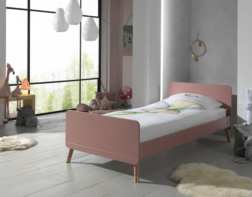 Kinderbed Billy - Terra Roze - 90x200