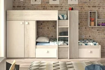 Stapelbed Maxim Grijseiken