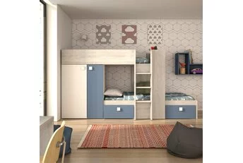 Stapelbed Maxim Blauw