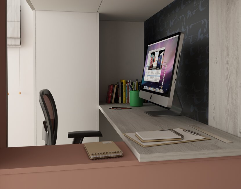 Hoogslaper Studio Antique pink