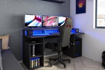 Gamer bureau Antraciet