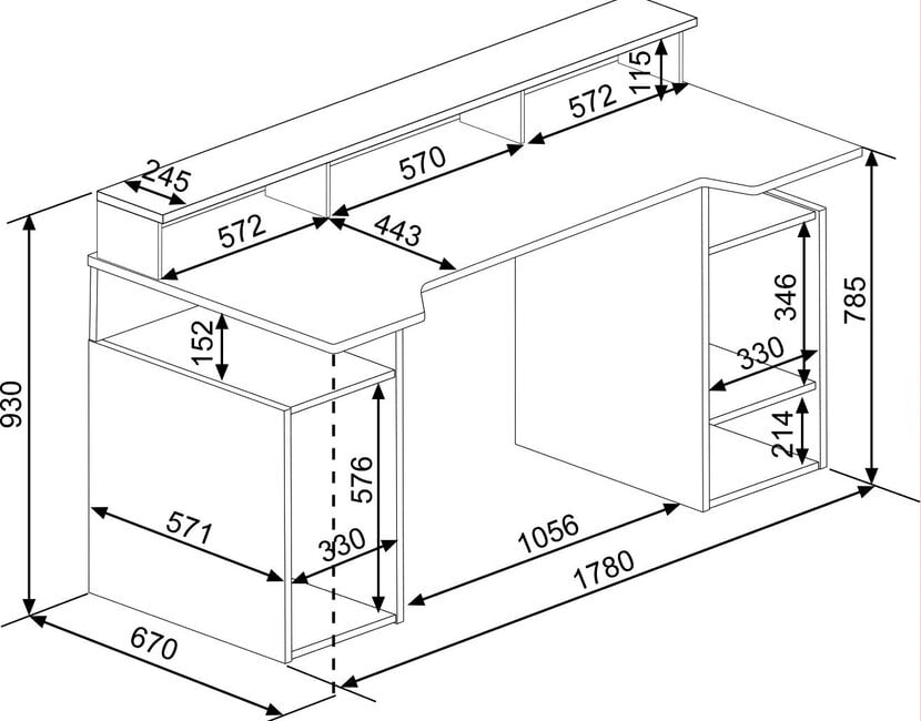 Game bureau Antraciet