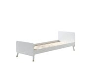 Kinderbed Billy - Satijn wit - 90x200