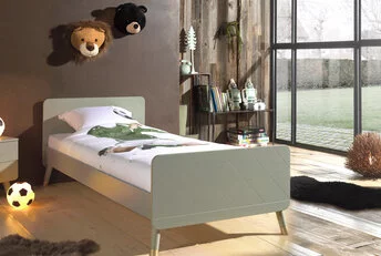 Kinderbed Billy - Olijf groen - 90x200