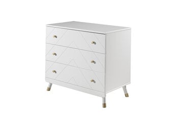 3 lades Billy commode - Satin White