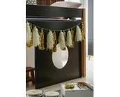 Hutwand antraciet infans Color