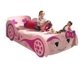 Autobed Roze Love Car 90 x 200