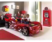 Autobed Rood Night Speeder - 90 x 200