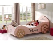 Autobed Roze Princess Pinky - 90 x 200