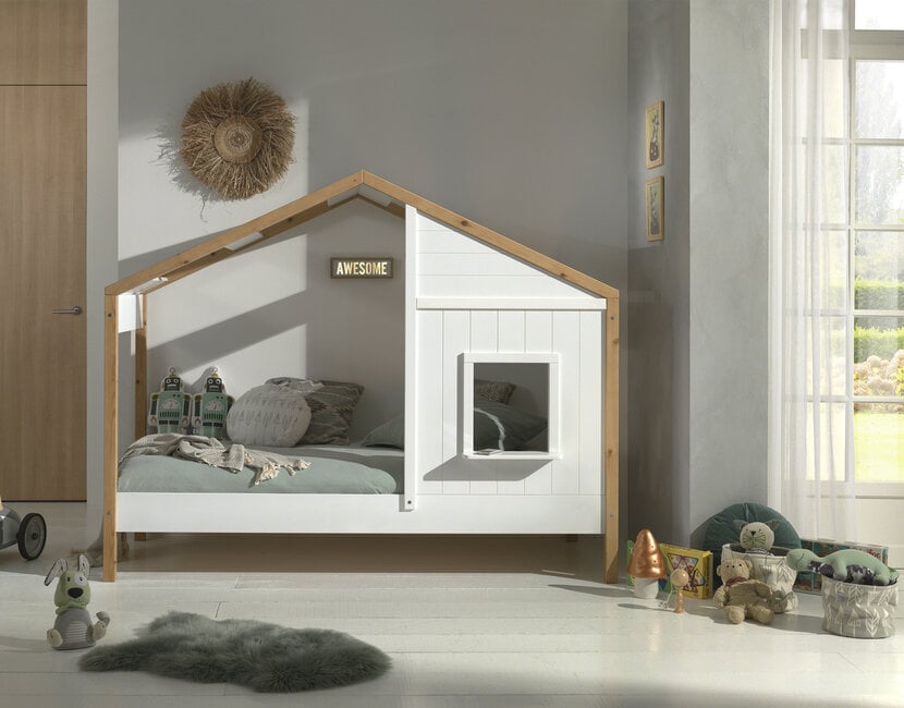 Huisbed BABS 91 Wit - 90 x 200