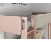 Stapelbed Jules Roze met kast en 2 lades